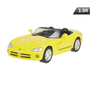 Modeliukas1:34, DODGE Viper SRT-10 2003, geltonos spalvos