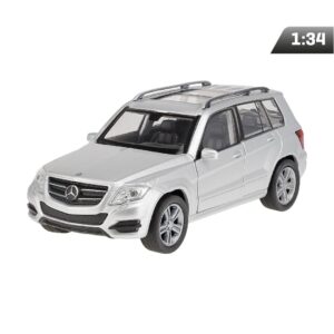 Modeliukas 1:34, Mercedes-Benz GLK, sidabro spalvos
