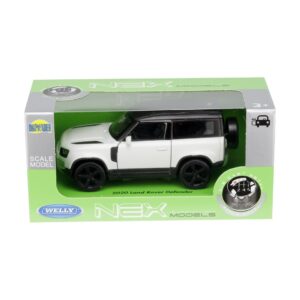 Modeliukas 1:34, Lir Rover Defender 2020, baltos spalvos - Image 4