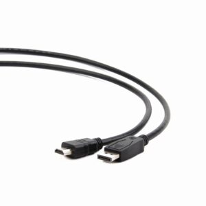 Gembird CC-DP-HDMI-3M DisplayPort į HDMI laidas (ne dvikryptis), 3m, juodas - Image 3