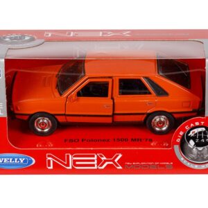 Modeliukas 1:34, FSO Polonez 1500 MR`78, oranžinės spalvos - Image 4