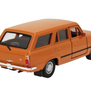 Modeliukas 1:34, Fiat 125P Kombi, oranžinės spalvos - Image 3