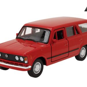 Modeliukas 1:34, Fiat 125P Kombi, raudonos spalvos