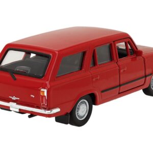 Modeliukas 1:34, Fiat 125P Kombi, raudonos spalvos - Image 3
