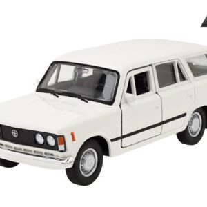 Modeliukas 1:34, Fiat 125P Kombi, baltos spalvos