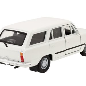 Modeliukas 1:34, Fiat 125P Kombi, baltos spalvos - Image 3