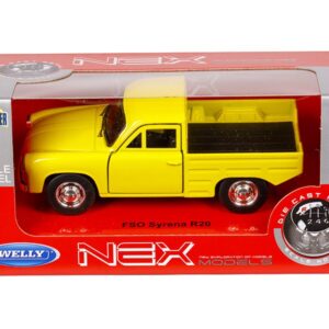 Modeliukas 1:34, FSO Syrena R20, geltonos spalvos - Image 4