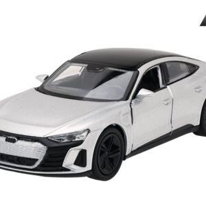 Modeliukas 1:32, Audi RS e-tron GT, sidabro spalvos