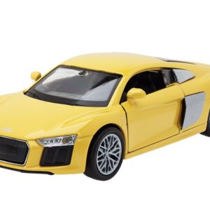 Modeliukas 1:32, 2016 Audi R8 Coupe V10, geltonos spalvos - Image 2