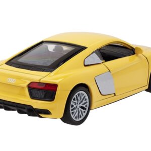 Modeliukas 1:32, 2016 Audi R8 Coupe V10, geltonos spalvos - Image 3
