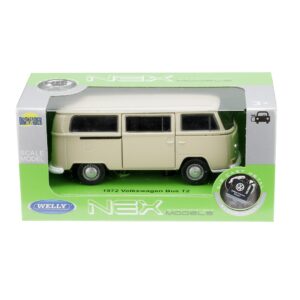 Modeliukas 1:32, 1972 Volkswagen Bus T2, kreminės spalvos - Image 4