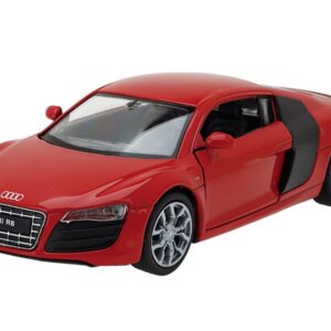 Modeliukas 1:32, 2009 Audi R8 Coupe V10, raudonos spalvos - Image 2