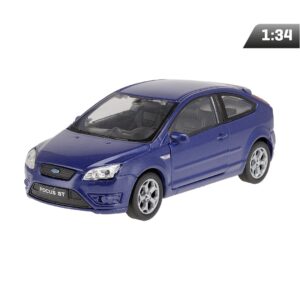 Modeliukas 1:34, Ford Focus ST, mėlynos spalvos