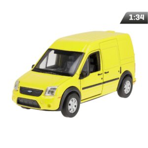 Modeliukas 1:34, Ford Transit Connect, geltonos spalvos