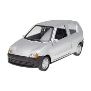 Modeliukas 1:34, FIAT Seicento, sidabro spalvos - Image 2