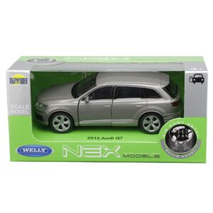 Modeliukas 1:34, Audi Q7 2015, pilkos spalvos - Image 4