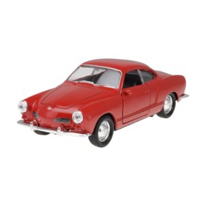 Modeliukas 1:34, VW Karmann Ghia Coupe, raudonos spalvos - Image 2