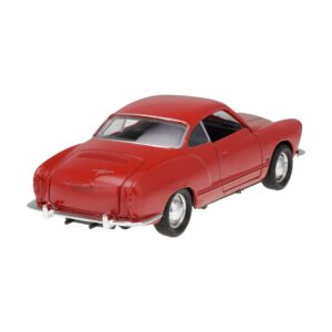 Modeliukas 1:34, VW Karmann Ghia Coupe, raudonos spalvos - Image 3