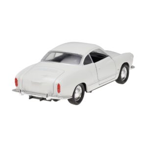 Modeliukas 1:34, VW Karmann Ghia Coupe, baltos spalvos - Image 3