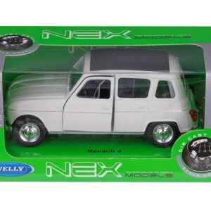 Modeliukas 1:34, Renault 4, baltos spalvos (A880REN4B) - Image 3