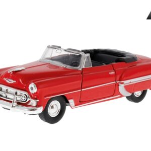 Modeliukas 1:34 1953 Chevrolet Bel Air, raudonos spalvos (A875CBAC) - Image 1