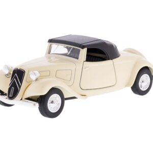 Modeliukas 1:34, 1939 CITROËN 11B Traction Avant Convertible, kreminės spalvos (A008751C1TK) - Image 2
