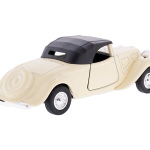 Modeliukas 1:34, 1939 CITROËN 11B Traction Avant Convertible, kreminės spalvos (A008751C1TK) - Image 3