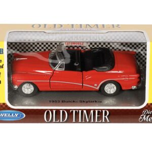 Modeliukas 1:34, 1953 Buick Skylark, raudonos spalvos (A875BSC) - Image 4