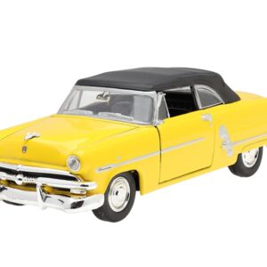 Modeliukas 1:34, Ford Crestline Sunliner 1953, geltonos spalvos - Image 2