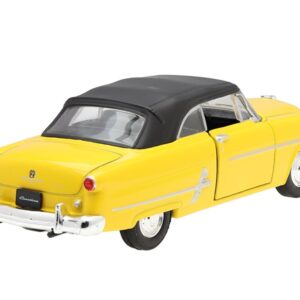 Modeliukas 1:34, Ford Crestline Sunliner 1953, geltonos spalvos - Image 3