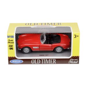 Modeliukas 1:34, BMW 507, raudonos spalvos (A00875B5C) - Image 4