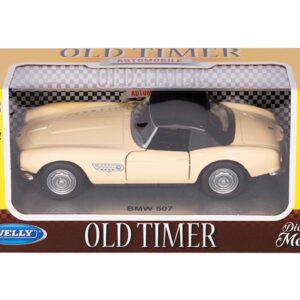 Modeliukas 1:34, BMW 507, kreminės spalvos (A00875B5K) - Image 4
