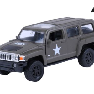 Modeliukas 1:34, HUMMER H3, US ARMY, khaki (A880HH3UKH)