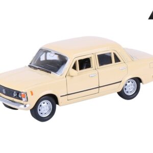 Modeliukas 1:34, PRL FIAT 125p, kreminės spalvos (A884F125K)