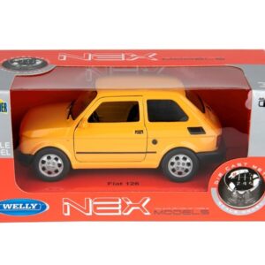 Modeliukas 1:34, PRL FIAT 126p, oranžinės spalvos (A884F126P) - Image 3