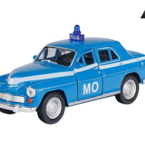 Modeliukas 1:34, PRL Warszawa 224 Milicja Obywatelska, mėlynos spalvos (A884W224MON) - Image 1