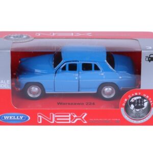 Modeliukas 1:34, PRL Warszawa 224 mėlynos spalvos (A884W224N) - Image 2