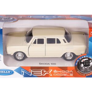 Modeliukas 1:34, ŠKODA 100, kreminės spalvos (A02856S1K) - Image 4