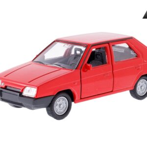 Modeliukas 1:34, ŠKODA FAVORIT, raudonos spalvos (A02856SFC)