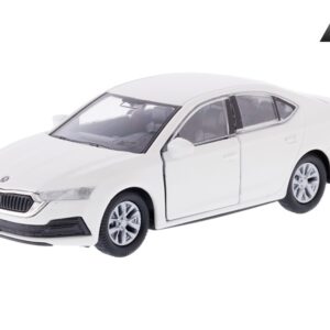 Modeliukas 1:34, ŠKODA OCTAVIA, baltos spalvos (A02856SOB)