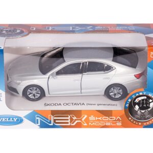 Modeliukas 1:34, ŠKODA OCTAVIA, sidabro spalvos (A02856SOS) - Image 4