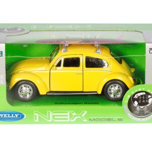 Modeliukas 1:34, VW Beetle, Surfing, geltonos spalvos (A880VWBSZ) - Image 4