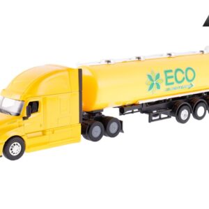 Modeliukas 1:64, CASCADIA Freightleiner, tanker, geltonos spalvos
