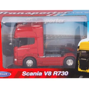 Modeliukas 1:64, SCANIA V8 R730, tractor, raudonos spalvos (C00801SVCC) - Image 4
