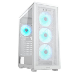 Cougar Gaming Kompiuterio korpusas MX220 RGB White 3*120+120mm FAN - Image 1