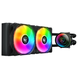 All-in-one liquid cooler Cougar Gaming Poseidon Elite ARGB 240 Black Maximum air pressure 2.4 mm H2O