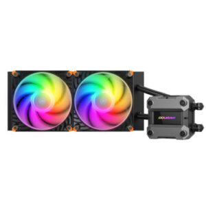 All-in-one liquid cooler Cougar Gaming CGR-PSDUTRGB-B-240 12 cm Black