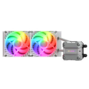 All-in-one liquid cooler Cougar Gaming CGR-PSDUTRGB-W-240 12 cm White