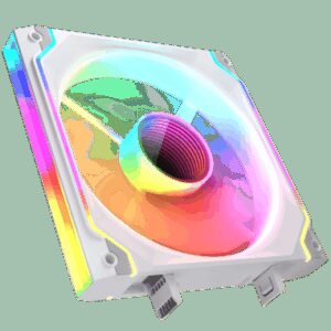 Cougar kompiuterio korpuso aušintuvas MSC140 Reverse Blade White 140mm - Image 2