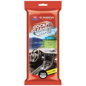 Servetėlės automobilio salono valymui, Ocean, 30 vnt